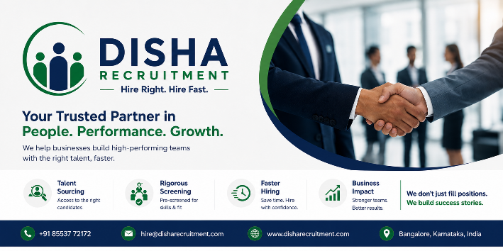 Contact DISHA Recruitment Bangalore
